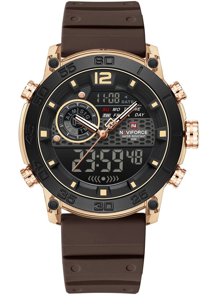 Naviforce Watch For Men NF6104-RG-Y-CE